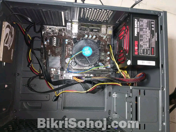 Desktop full setup core i5 6gen